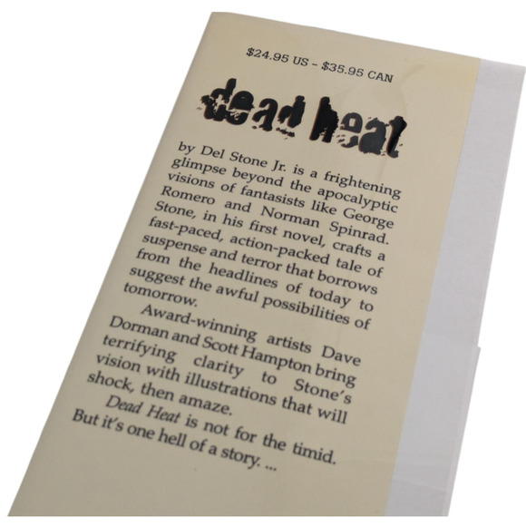 Dead Heat by Del Stone Jr Signed First Edition Edition Hardcover Book Mojo Press - Picture 6 of 6